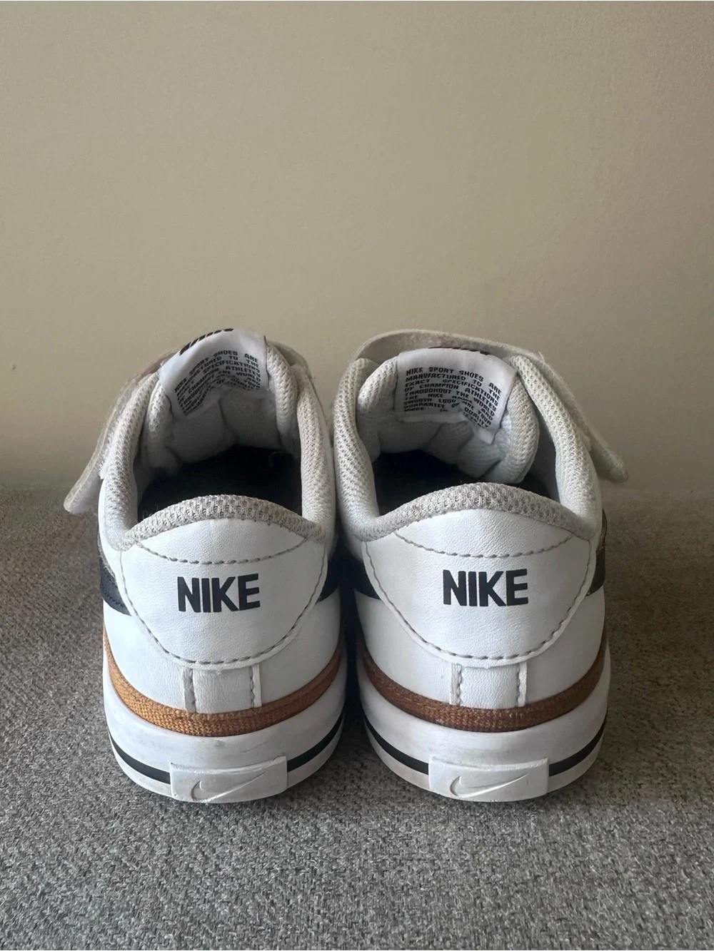 Kids Nike White Sneakers